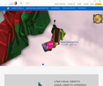 ACT.edu.om(UTAS-Al Musannah) Screenshot