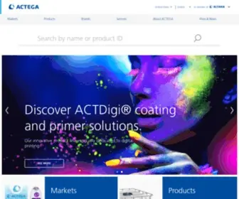 Actega.com(Actega) Screenshot