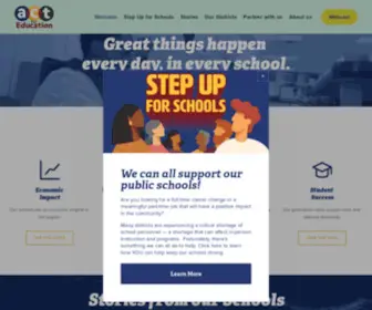 Actforeducation.org(A Community Together (ACT) for Education) Screenshot