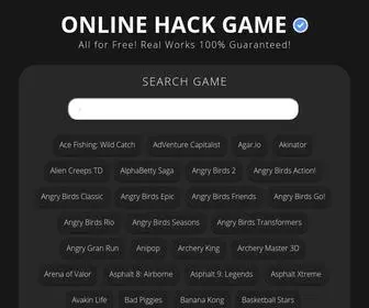 Acthack.com(Online Generator Site) Screenshot