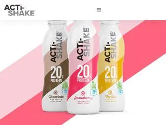 Acti-Shake.co.uk(ActiShake) Screenshot