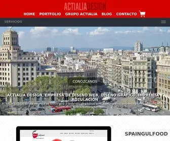 Actialia.com(Diseño Web) Screenshot