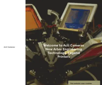 Acticameras.com(Acti Cameras) Screenshot