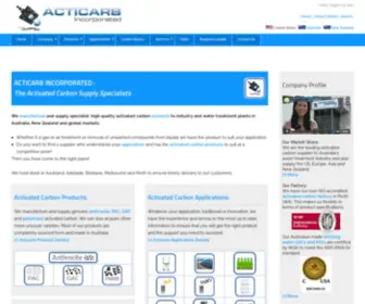 Acticarb.com(Acticarb) Screenshot