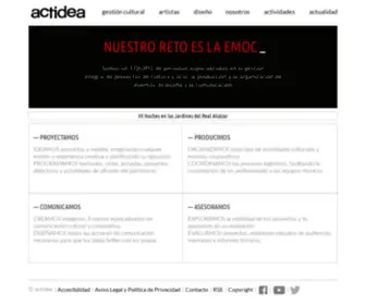 Actidea.es(AlcÃ¡zar) Screenshot