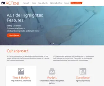 Actide.com(Nubilaria Actide) Screenshot