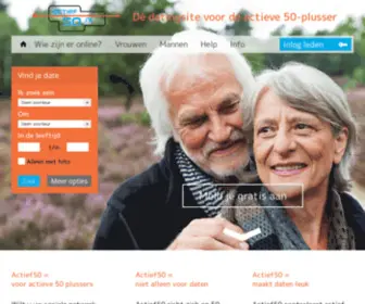 Actief50.nl(Dating voor actieve 50) Screenshot