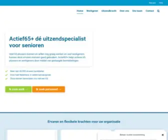 Actief65Plus.nl(Actief65) Screenshot