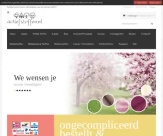 Actiefstoffen.nl(Uw stoffen verkoop) Screenshot