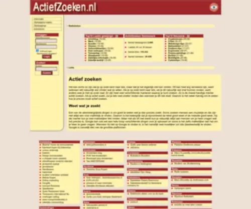 ActiefZoeken.nl(ActiefZoeken) Screenshot