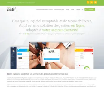 Actif.solutions(Logiciel comptable) Screenshot