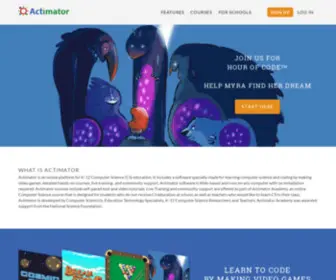 Actimator.com(Build Games Together) Screenshot