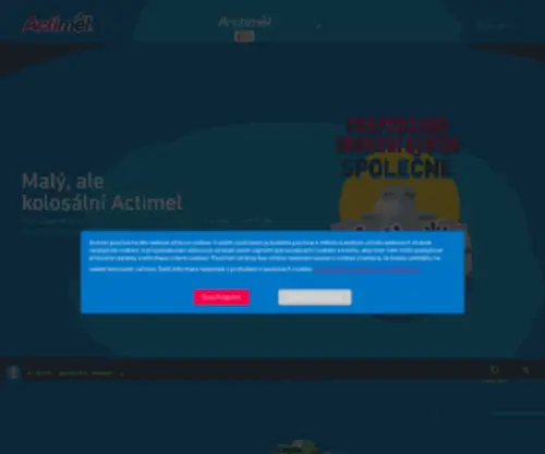 Actimel.cz(Actimel T0) Screenshot