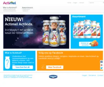 Actimel.nl(Actimel home) Screenshot