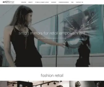 Actimirror.com(The Smart Mirror Authority) Screenshot