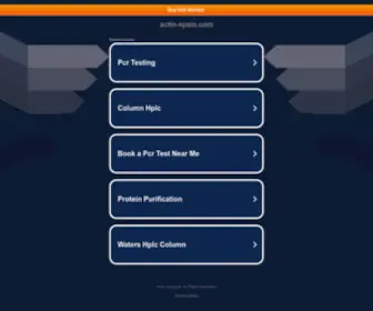 Actin-Spain.com(Asociacion de Defensa Animal) Screenshot