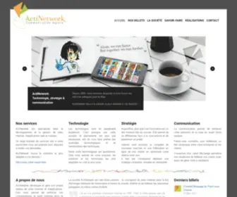 Actinetwork.com(Agence web Strasbourg (Alsace)) Screenshot