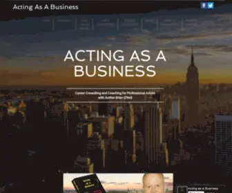 Actingasabusiness.com(Actingasabusiness) Screenshot