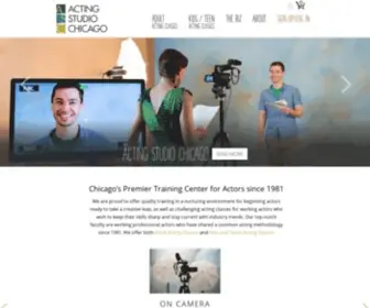 Actingstudiochicago.com(Acting School in Chicago) Screenshot