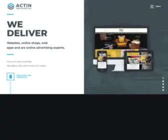Actinweb.com(Actin Web Marketing Ltd) Screenshot