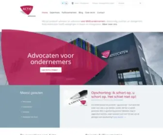 Actio.nl(Uw advocaat in Drenthe) Screenshot