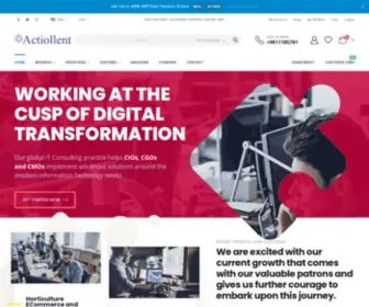 Actiollent.com(Home) Screenshot