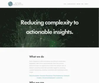 Action-Analytics.com(Action Analytics) Screenshot