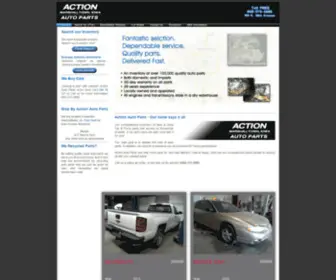 Action-Auto-Parts.com(Your headquarters for parts and more) Screenshot