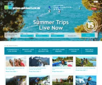 Action-Outdoors.co.uk(All inclusive adventure holidays) Screenshot