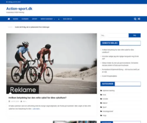 Action-Sport.dk(Action Sport) Screenshot