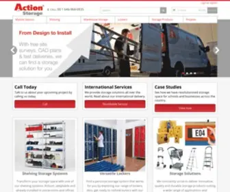 Action-Storage.co.uk(Racking, Storage and Shelving Systems) Screenshot