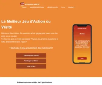 Action-Verite.fr(Action ou Vérité) Screenshot