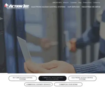 Action1ST.com(Orange County Keyless Door Lock Installation & Key Card Entry System Orange County Keyless Door Lock Installation & Key Card Entry System) Screenshot