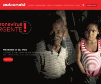 Actionaid.org.br(Home) Screenshot