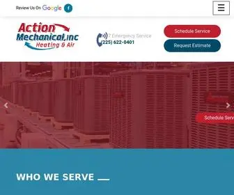 Actionair-Hac.com(AC Repair Gonzales) Screenshot