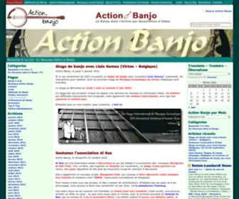 Actionbanjo.fr(Actionbanjo) Screenshot