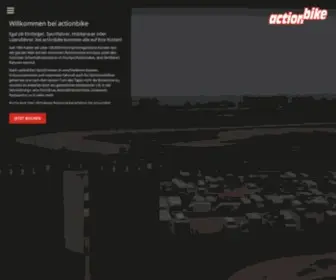 Actionbike.de(Willkommen bei actionbike) Screenshot