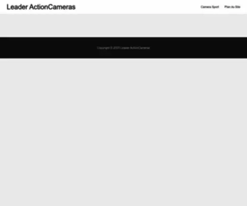 Actioncameras.fr(WordPress) Screenshot