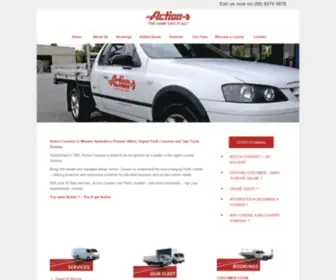 Actioncouriers.com.au(Action Courier) Screenshot