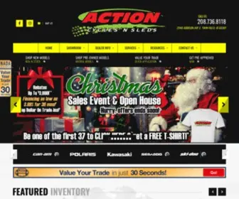 Actioncyclesnsleds.com Screenshot