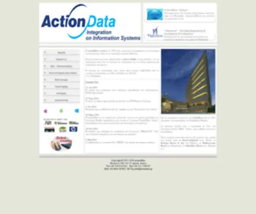 Actiondata.gr(Action Data Intergration on Information Systems) Screenshot