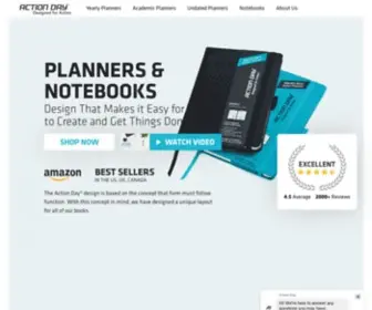 Actionday.com(The Action Day design) Screenshot