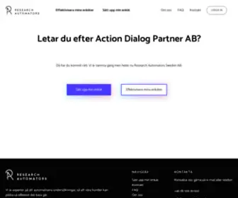 Actiondialog.se(Actiondialog) Screenshot