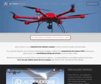 Actiondroneusa.com(Action Drone Inc) Screenshot