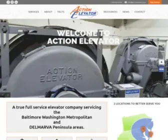 Actionelevator.com(Where ACTION Speaks Louder Than Words) Screenshot