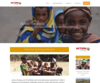 Actionethiopia.org(Action Ethiopia) Screenshot