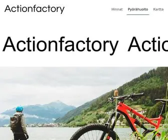 Actionfactory.fi(Pyörähuolto) Screenshot