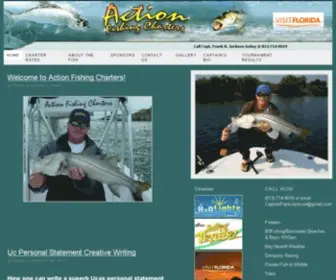 Actionfishingcharters.com(Professional Guide Services for South Florida) Screenshot