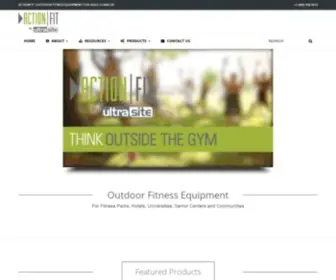 Actionfitoutdoors.com(Outdoor Fitness Equipment) Screenshot