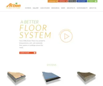 Actionfloors.com(Action Floor Systems) Screenshot